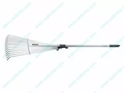 Грабли веерные 15-зубые алюминиевый  черенок 1600 мм раздвижные  PALISAD 61756