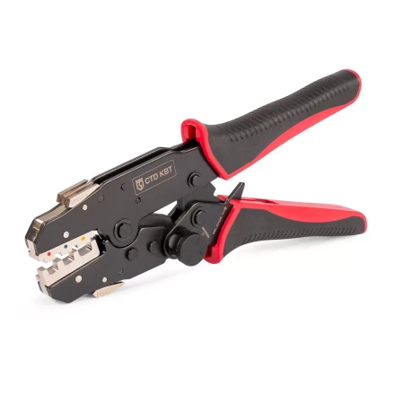 Пресс-клещи КВТ CTD+5 с механизмом быстрой смены матриц: комплект из 5 шт. для опрессовки (набор) (101859) купить в Ханты-Мансийске