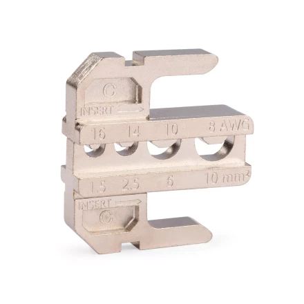 Пресс-клещи КВТ CTD+5 с механизмом быстрой смены матриц: комплект из 5 шт. для опрессовки (набор) (101859) купить в Ханты-Мансийске