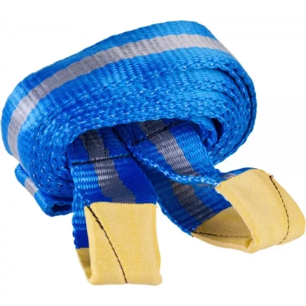 Трос буксировочный ЗУБР &quot;ЭКСПЕРТ&quot;, 2 петли, сумка, 5м, 10т 61216-10 купить в Ханты-Мансийске