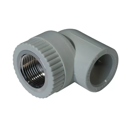 Уголок комб. PP-R ВР 20мм х 1/2 серый (50/150) 44170 купить в Ханты-Мансийске