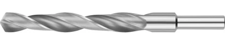 Сверло ЗУБР &quot;МАСТЕР&quot; по металлу с цилиндрическим хвостовиком, сталь Р6М5, винтовой прокат, D 14.0мм, L-160/108мм 4-29621-160-14 купить в Ханты-Мансийске