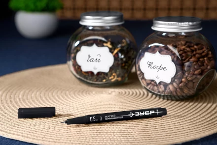 ЗУБР МП-50 черный, 0.5 мм перманентный маркер (06321-2) купить в Ханты-Мансийске