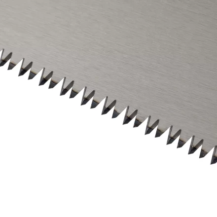 Ножовка по дереву, 450 мм, 9 TPI, зуб 3D, металлопластиковая рукоятка Denzel 24140 купить в Ханты-Мансийске