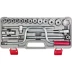 Набор торцовых головок НИЗ &quot;Шоферский инструмент №3&quot;, 1/2&quot;, сталь 40Х, в пластиковом кейсе, 19 предметов 2761-30 купить в Ханты-Мансийске