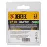 Бита PZ1х25, сталь S2, шестигранный профиль, 10 шт. Е 6,3 Denzel 11653 купить в Ханты-Мансийске
