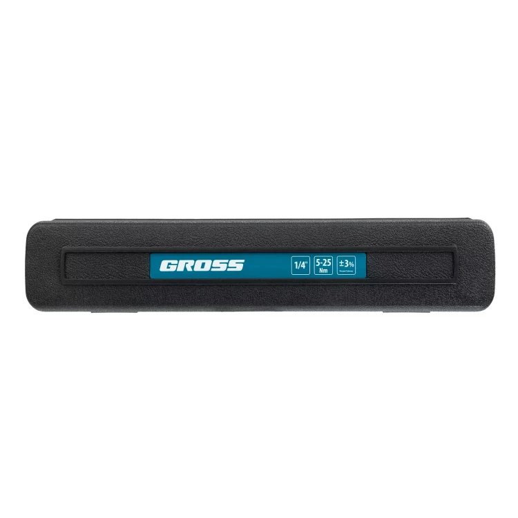 Ключ динамометрический Gross 14180, 5-25 Нм, 1/4", CrV купить в Ханты-Мансийске