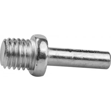 Переходник ЗУБР &quot;МАСТЕР&quot; оцинкованный, &quot;дрель-УШМ&quot; для опорных тарелок, d 8мм / М14 35787-S купить в Ханты-Мансийске