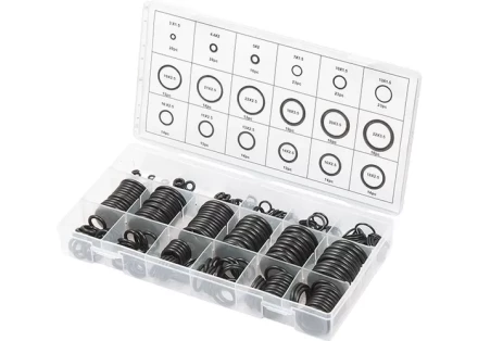 Набор резиновых уплотнительных прокладок D 3 - 23 мм 279 предметов СИБРТЕХ 47598 купить в Ханты-Мансийске