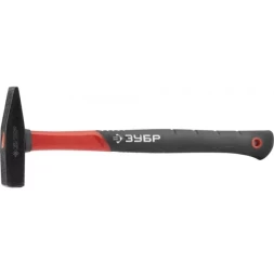 Молоток с фиберглассовой рукояткой, ЗУБР "МАСТЕР" 20020-02, кованый, 200 г 20020-02