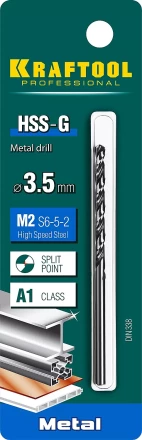 Сверла по металлу HSS-G Оберон 29651-3.5 купить в Ханты-Мансийске