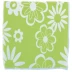 Салфетки из микрофибры с зелеными цветами 300х300 мм Elfe 92307 купить в Ханты-Мансийске