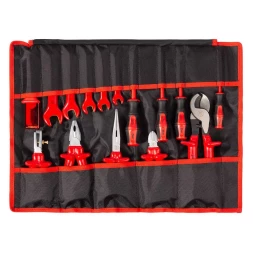 Набор диэлектрического инструмента КВТ НИИ-26, 15 предметов (92069)