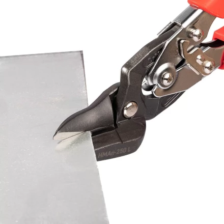 Ножницы проходные левого типа усиленные КВТ НМАп-250 L для резки листового металла 250 мм (102044) купить в Ханты-Мансийске