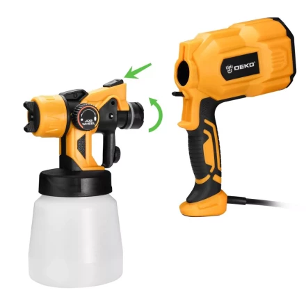 Краскопульт электрический DKSG55K1 HVLP DEKO, 018-1043 купить в Ханты-Мансийске