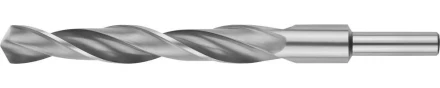Сверло ЗУБР &quot;МАСТЕР&quot; по металлу с цилиндрическим хвостовиком, сталь Р6М5, винтовой прокат, D 16.0мм, L-178/120мм 4-29621-178-16 купить в Ханты-Мансийске
