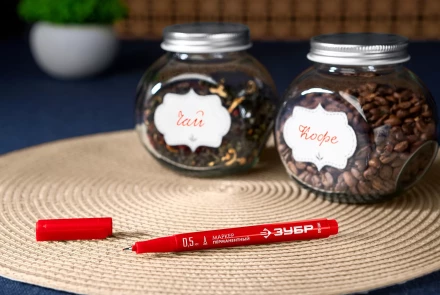 ЗУБР МП-50 красный, 0.5 мм перманентный маркер (06321-3) купить в Ханты-Мансийске