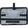 Набор ключей имбусовых HEX-TORX 18 шт: HEX 1,5–10 мм T10-T50 CrV короткие сатин. MTX 123149 купить в Ханты-Мансийске