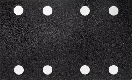 Лист шлиф. универс. URAGAN &quot;Оптимал. для тверд. пород дерева&quot; 8 отв. по линии, на липучке, для ПШМ, P60, 80х133мм, 50шт 907-22111-060-50 купить в Ханты-Мансийске