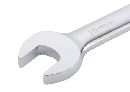 Набор ключей комбинированных с трещоткой, 8 - 19 мм, 7шт., шарнирные, CrV GROSS 14891 купить в Ханты-Мансийске