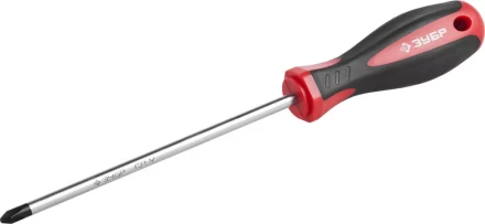 Отвертка ЗУБР "МАСТЕР", Cr-v, эргономичная двухкомпонентная рукоятка, PH2x150мм 25062-2-150_z03 купить в Ханты-Мансийске