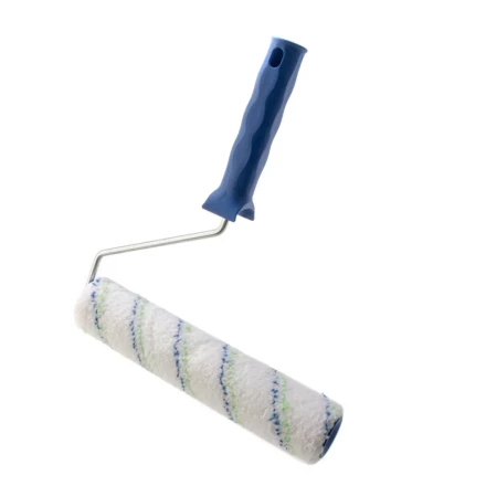 Валик &quot;Водные краски&quot;, 250 мм, ворс 12 мм, D - 36 мм, D ручки - 6 мм, полиэстер Сибртех 80193 купить в Ханты-Мансийске