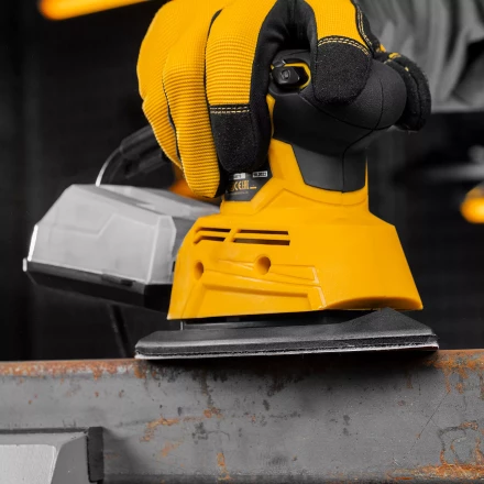 Треугольник абразивный на ворc. подложке под "липучку", перф., P 40, 150х150х100 мм, 5 шт. Denzel 738577 купить в Ханты-Мансийске