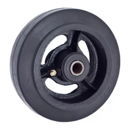 Колесо большегрузное D 63 160 мм резина на ось (N) 1047581 купить в Ханты-Мансийске