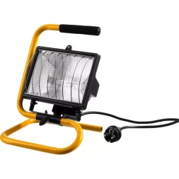 Прожектор STAYER "MASTER" MAXLight галогенный, переносной с подставкой, черный, 500Вт 57116-B