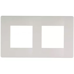 Панель СВЕТОЗАР накладная вертикальная, 2 гнезда SV-55220-2
