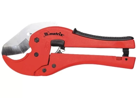Ножницы для резки изделий из ПВХ D - до 42 мм обрезиненная опорная рукоятка порошковое покрытие рукояток MATRIX 78412 купить в Ханты-Мансийске