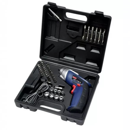 Аккумуляторный шуруповерт (отвертка) Диолд АШ-1136 Л (44 предмета) купить в Ханты-Мансийске