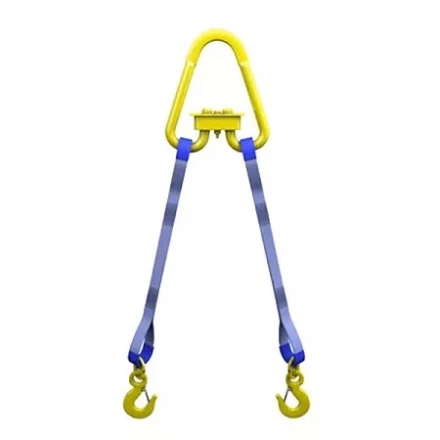 Строп текстильный двухветвевой 2СТ 12.5 т L=5.5 м SF6 250 мм Звено РТ-3 купить в Ханты-Мансийске