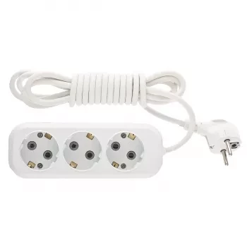 Удлинитель бытовой серия УХз-10-303, с заземлением, 3м, 3 розетки, 10A Stern 95766 купить в Ханты-Мансийске