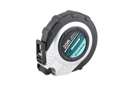 Рулетка геодезическая 20 м х 13 мм GROSS закр. корп. металл. лента нейлон двуст. Шкала 31251 купить в Ханты-Мансийске