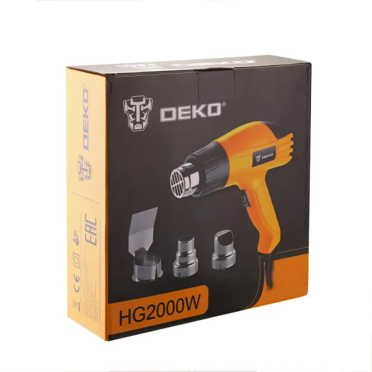 Фен строительный DEKO HG2000W, 063-4166 купить в Ханты-Мансийске