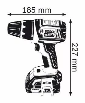 Аккумуляторная дрель-шуруповерт BOSCH GSR 18 V-LI (0.601.866.10J) купить в Ханты-Мансийске
