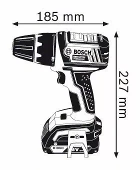 Аккумуляторная дрель-шуруповерт BOSCH GSR 18 V-LI (0.601.866.10J) купить в Ханты-Мансийске