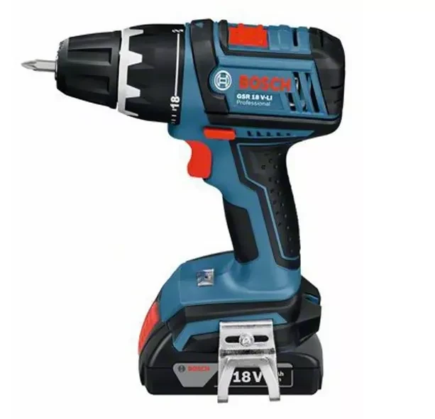 Аккумуляторная дрель-шуруповерт BOSCH GSR 18 V-LI (0.601.866.10J) купить в Ханты-Мансийске