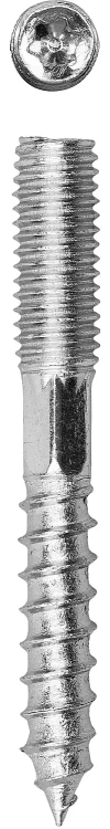 ЗУБР. Шпилька сантехническая, шестигранник, Torx 25, оцинкованная, М10x100мм, 2шт 37870-10-100-2 купить в Ханты-Мансийске