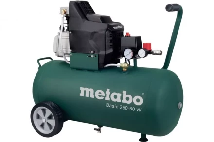 Компрессор безмасляный поршневой прямой привод Metabo Basic 250-50 W OF купить в Ханты-Мансийске