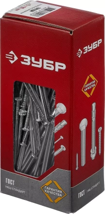 ЗУБР ГОСТ 4028-63, 80 x 3 мм, цинк, 1 кг, строительные гвозди (305031-30-080) купить в Ханты-Мансийске