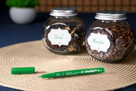 ЗУБР МП-50 зеленый, 0.5 мм перманентный маркер (06321-4) купить в Ханты-Мансийске