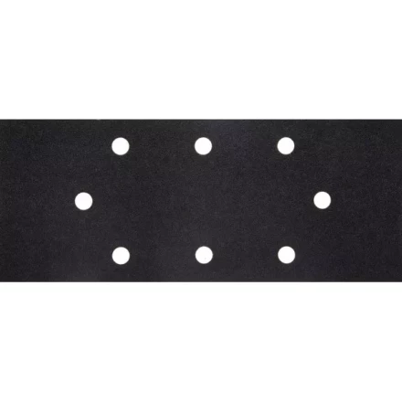 Лист шлиф. универсал. URAGAN &quot;Оптимален для твердых пород дерева&quot; 8 отверстий по линии, для ПШМ, P120, 93х230мм, 50шт 907-22102-120-50 купить в Ханты-Мансийске