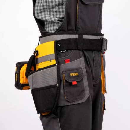 Пояс монтажника, сумки поясные, кобура для шуруповерта// Denzel 90291 купить в Ханты-Мансийске