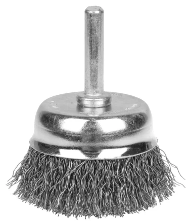 ЗУБР &quot;ЭКСПЕРТ&quot;. Щетка чашечная для дрели, витая стальная проволока 0,3мм, 50мм 35253-050_z01 купить в Ханты-Мансийске