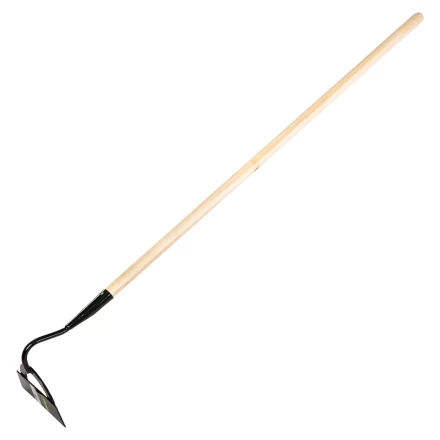 Мотыга стальная усиленная Сибртех, 190 х 60 х 1430 мм, деревянный черенок, Россия, 62283 купить в Ханты-Мансийске