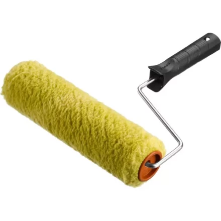 Валик малярный ЗУБР &quot;ОПТИМА -СИНТЕКС&quot;, все виды ЛКМ, для неровных поверхностей, полиэстр, ворс 18 мм, бюгель 6 мм, 40х240мм 03515-24 купить в Ханты-Мансийске