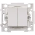 Выключатель СВЕТОЗАР проходной двойной SV-55231-2 купить в Ханты-Мансийске