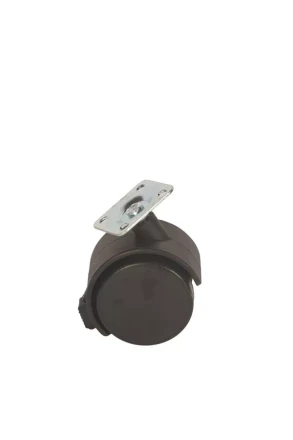 Колесо мебельное поворотное TWPB 50 50 мм с площадкой и тормозом 1027272 купить в Ханты-Мансийске